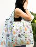 Cartoon Graphic Shopper Bag