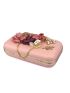 Mini Flower & Faux Pearl Decor Box Bag