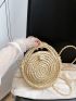 Minimalist Straw Bag