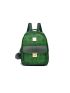 Letter Graphic Pom Pom Decor Classic Backpack