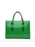 3pcs Crocodile Embossed Top Handle Bag Set