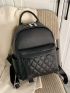 Quilted Pattern Classic Backpack