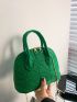 Quilted Chain Dome Bag