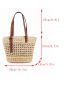 Minimalist Straw Bag