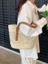 Minimalist Straw Bag