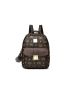 Letter Graphic Pom Pom Decor Classic Backpack