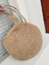 Minimalist Straw Bag