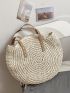 Minimalist Straw Bag