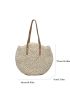 Minimalist Straw Bag