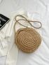 Minimalist Straw Bag