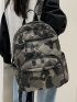 Camo Print Functional Backpack