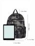 Camo Print Functional Backpack