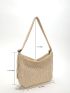 Minimalist Straw Bag