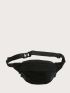 Minimalist Buckle Decor Fanny Pack