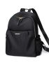 Metal Detail Pocket Front Backpack