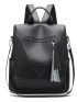 Tassel Decor Classic Backpack