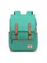 Men Letter Patch Decor Flap Backpack Camping Bag