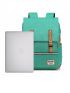 Men Letter Patch Decor Flap Backpack Camping Bag