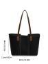 Litchi Embossed Shoulder Tote Bag, Mothers Day Gift For Mom