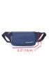 Mini Letter Print Fanny Pack