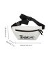 Letter Graphic Fanny Pack