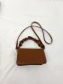 Minimalist Satchels Bag White Square Bag for Women