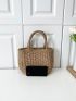 Minimalist Straw Bag