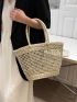 Minimalist Straw Bag