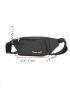 Letter Print Fanny Pack