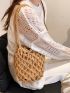 Minimalist Hollow Out Crochet Bag