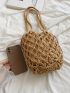 Minimalist Hollow Out Crochet Bag