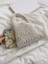 Mini Crochet Bag With Inner Pouch