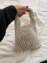 Mini Crochet Bag With Inner Pouch