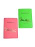 2pcs Couple Letter Graphic Passport Case