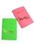 2pcs Couple Letter Graphic Passport Case