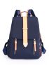 Color Block Flap Backpack