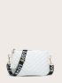 Chevron Quilted Crossbody Bag