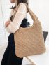 Minimalist Straw Bag