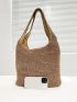 Minimalist Straw Bag