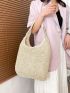 Minimalist Straw Bag