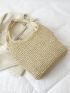 Minimalist Straw Bag