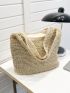 Minimalist Straw Bag