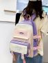 4pcs School Bag For Girls Multifunctional Student Book Bag Large Capacity Teen Girl Schoolbag Casual Women Backpack