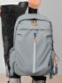 Men Drawstring Detail Backpack