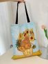 Floral Graphic Shopper Bag