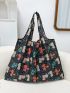 Cartoon Graphic Shopper Bag