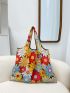 Floral Print Shopper Bag