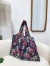 Floral Print Shopper Bag