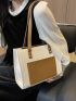 Two Tone Square Bag