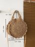 Minimalist Straw Bag